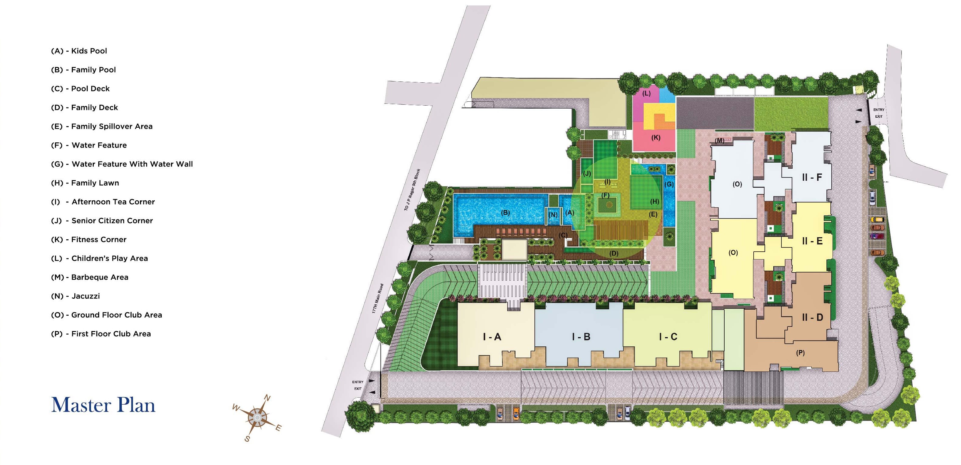 Peninsula Heights 17th Main Rd, Marenahalli, 2nd Phase, J. P. Nagar